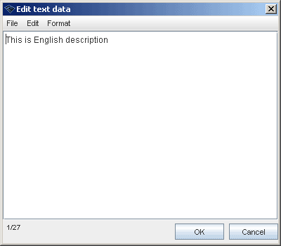 Editing occurrence after initial addition.